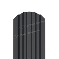 Штакетник металлический МЕТАЛЛ ПРОФИЛЬ LАNE-O 16,5х99 NormanMP (ПЭ-01-7024-0.5)